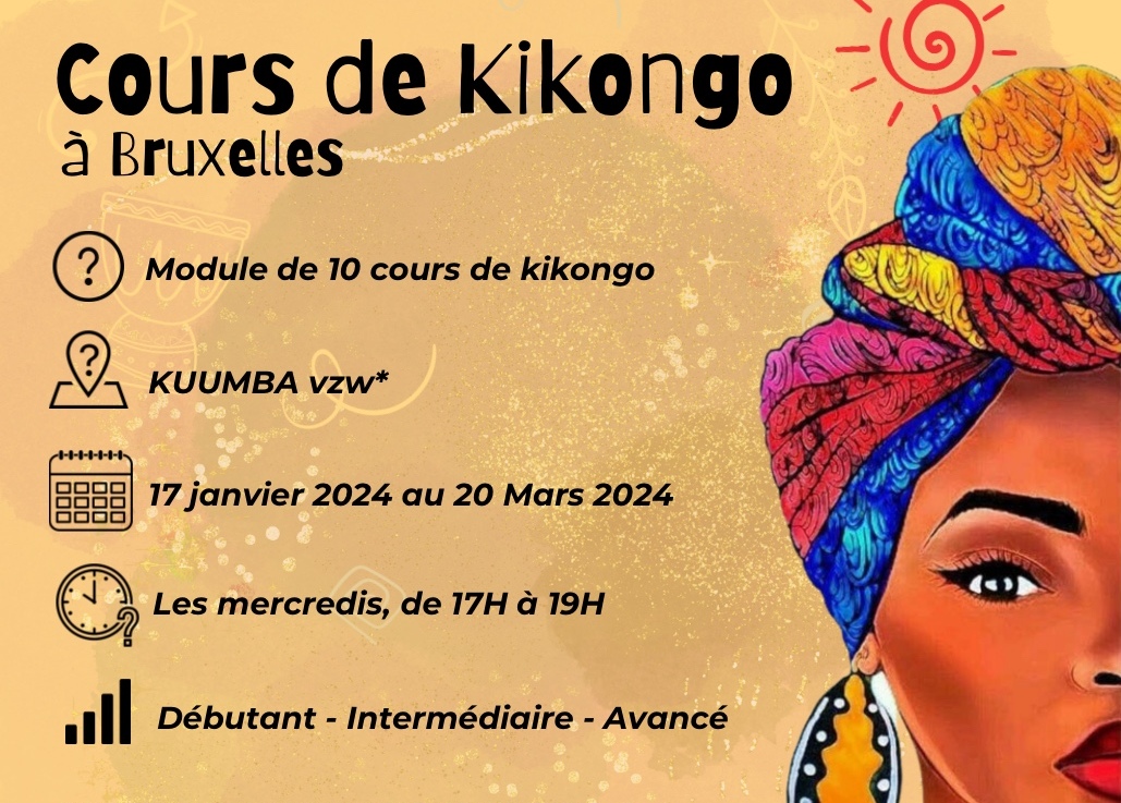 Où s’inscrire pour des cours de Kikongo en Belgique ?